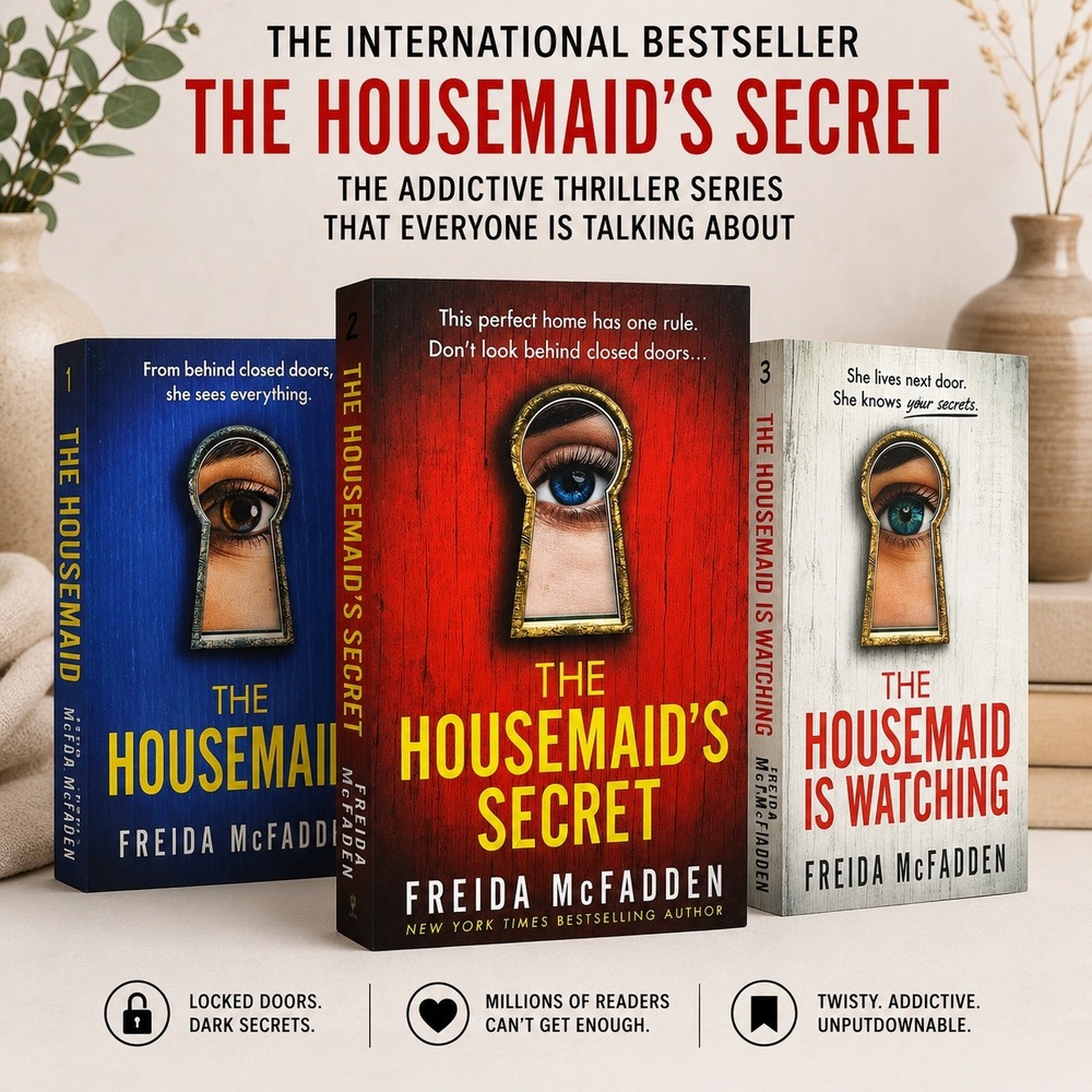 The Housemaid Trilogy Freida McFadden 3 Book Set Paperback Psychological Thrillr